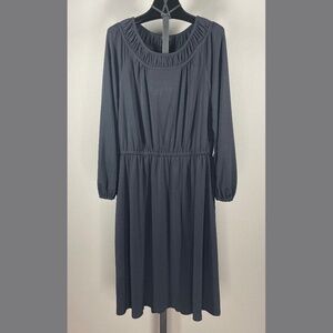 NEW Talbots Dress Womens Large petite black classic cocktail